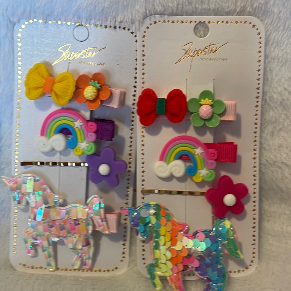 Girls cute hair pieces